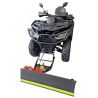 Pług śnieżny czołowy szybki montaż Segway AT10 click & go