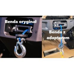Benda Redstone 550 1000  adapter ślizgu do liny synterycznej wyciągarki