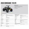 Can-Am Renegade 110 EFI 2026 3MTA
