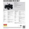 Can-Am Outlander Pro Xu T HD5 2026 1LTA T3b
