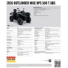 Can-Am Outlander Max DPS T ABS 500 2026 1VTG