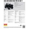 Can-Am Outlander Max Pro Xu HD7 T 2BTA T3a