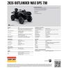 Can-Am Outlander Max DPS 700 1WTH 2026