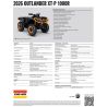 Can-Am Outlander XT-P 1000R 4HTA 2026