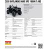 Can-Am Outlander Max DPS 1000R T ABS T3b 4RTA 2026