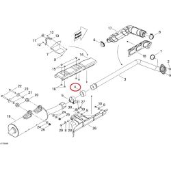 Uszczelka łącznika wydechu ZM can-am BRP 707600430