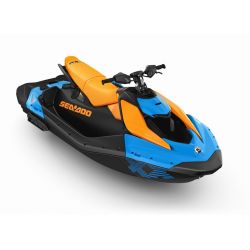 Sea-doo Spark Trixx 90 for 3 Gulfstream Blue / Ora