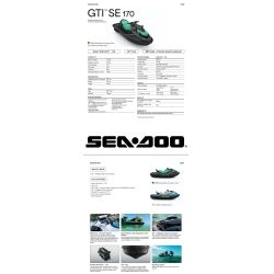 Sea-doo GTI SE 170 Laguna Green 30TC 2026