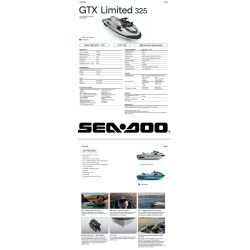 Sea-doo GTX Limited 325 Teal Metallic 26TB 2026