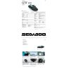 Sea-doo GTR 230 eclipse black / reef blue 36TB 202