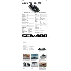 Sea-doo Explorer Pro 230 Iceland Grey 16TB 2026