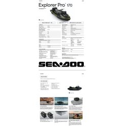 Sea-doo Explorer Pro 170 Iceland Grey 17TB 2026