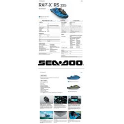 Sea-doo RXP X 325 Ice Metal / Manta Green 23TH 202