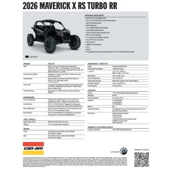 Can-Am Maverick X RS Turbo RR Triple Black 7TTS 20