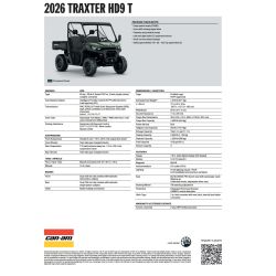Can-Am Traxter base T HD9 Compass Green 6WTE 2026