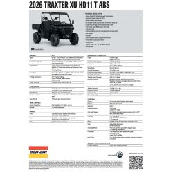 Can-Am Traxter XU T ABS HD11 Stealth Black 7NTB 20