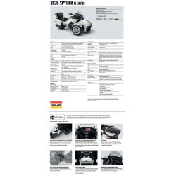 Can-Am Spyder F3 limited 1330 ACE SE6 Vegas White