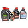 Zestaw olejowy serwisowy Motul + filtr oleju K&N do STELS 850