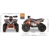 Quad KAYO A125 Nowość 2026
