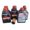 Zestaw serwisowy Motul silnik + skrzynia + dyfry + filtr OE Benda Redstone 1000