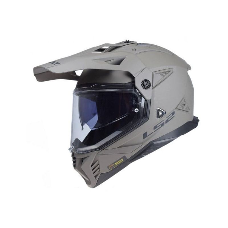 Kask enduro atv LS2 MX702 Pioneer II Solid Sand-06