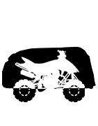 Pokrowiec na quada, skuter wodny, śnieżny - wodoszczelny - Quadziorek